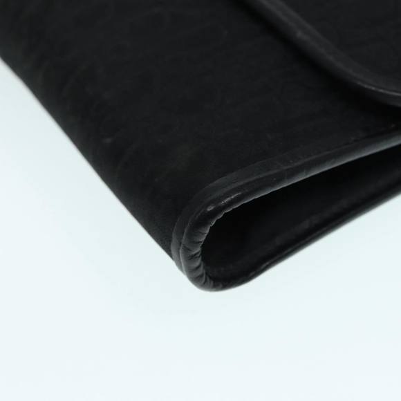 Christian Dior Trotter Canvas Chain Shoulder Bag Black Gold Auth 90397 - Picture 16 of 16